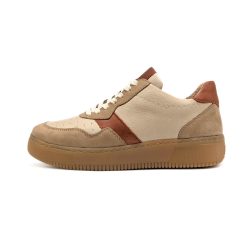 Werner 1911 Bio-Sneaker Nandu Karamell Mix einzeln