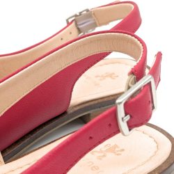 Werner 1911 Bio-Sandale Surfinia in rot mit Schnalle