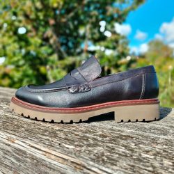 Werner1911 Chunky Loafer Herren Wagyu Schwarz mit Details