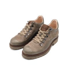 Werner 1911 Trekking Halbschuh Herren Yak in taupe Nubukleder