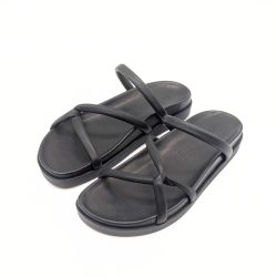 Werner 1911 Bio-Pantolette Efeu in Schwarz