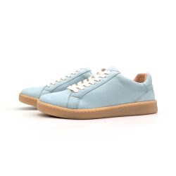 Werner 1911 Bio-Sneaker Eistaucher in Eisblau Nubuk