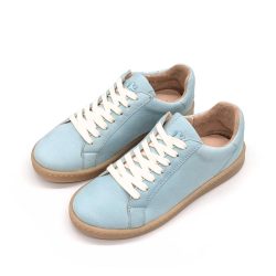 Werner 1911 Bio-Sneaker Eistaucher in Eisblau Nubuk