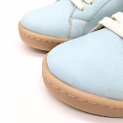 Werner 1911 Bio-Sneaker Eistaucher in Eisblau Nubuk mit runder Spitze