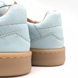 Werner 1911 Bio-Sneaker Eistaucher in Eisblau Nubuk mit genähter Sohle