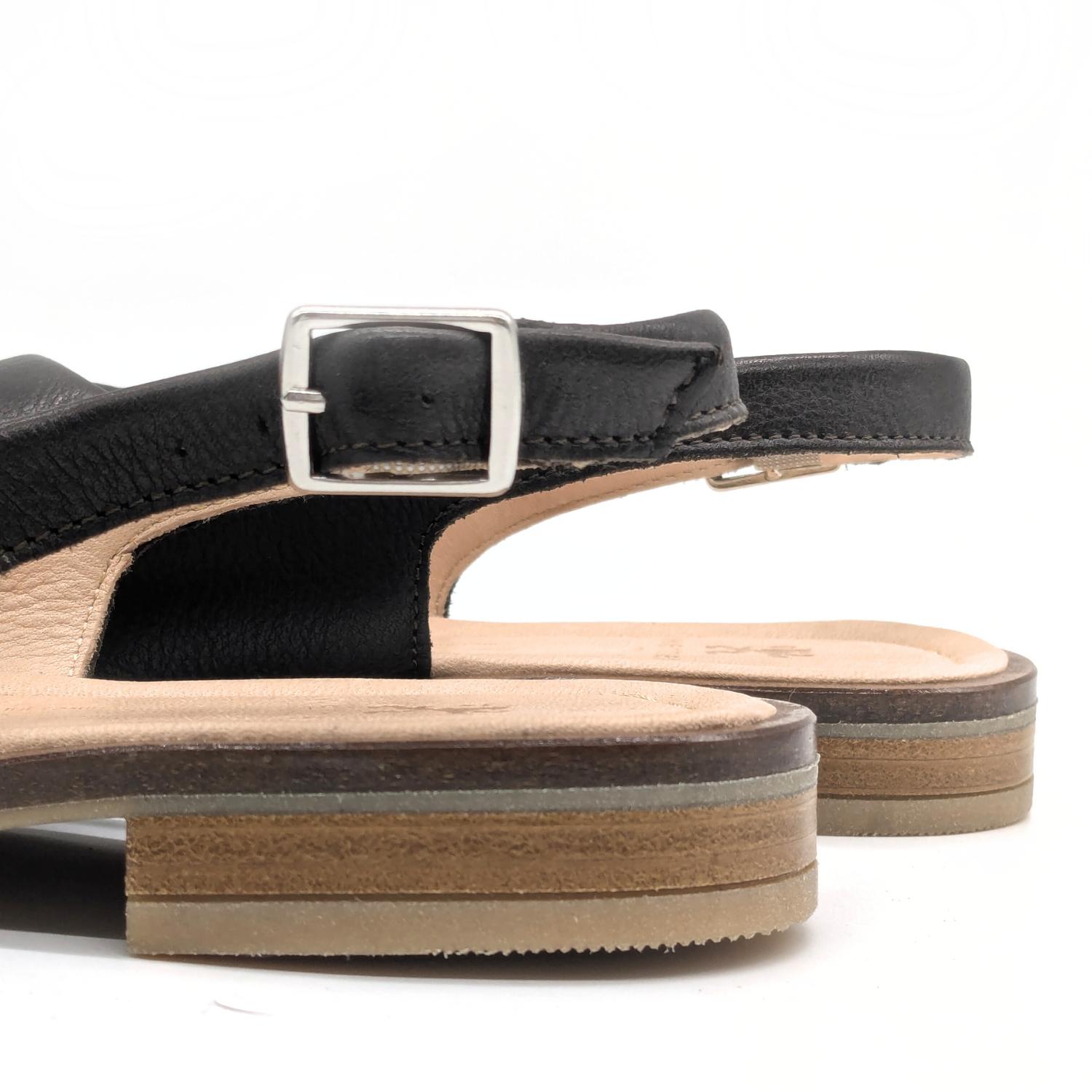 Werner 1911 Bio-Sandale Surfinia in Mokka mit verstellbarem Riemen und dezentem Elasticband