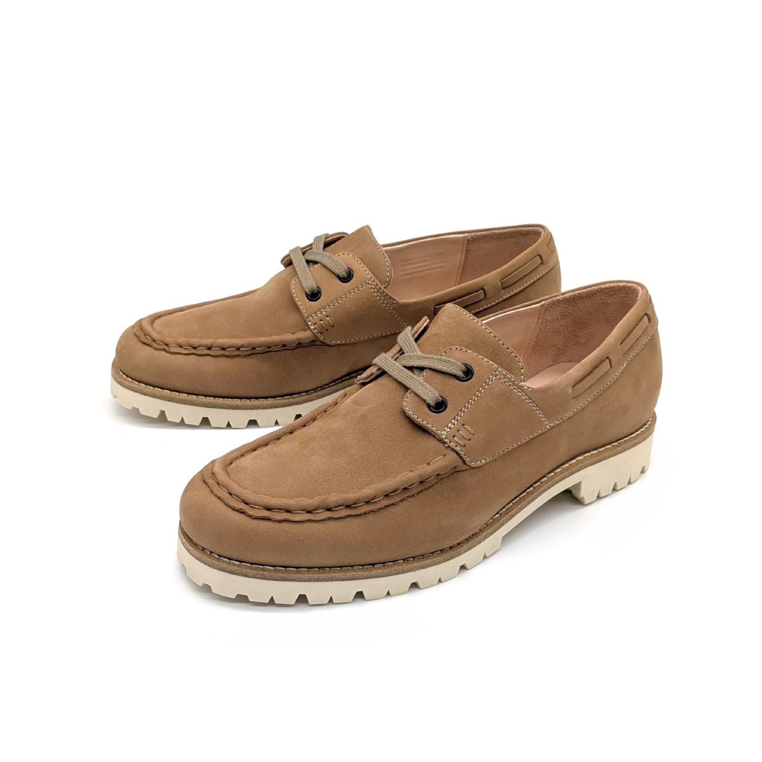 Werner 1911 Bio-Bootsschuh Anjou in karamell mit Naturlederfutter