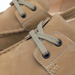 Werner 1911 Bio-Bootsschuh Anjou in karamell mit Handnaht