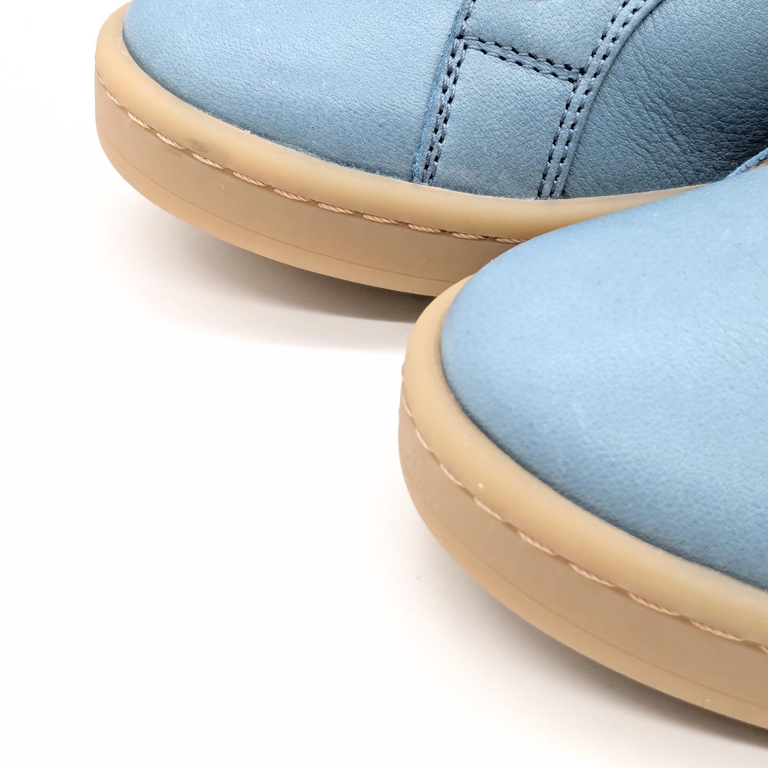 Werner 1911 Bio-Sneaker Eistaucher in hellblau mit runder Spitze