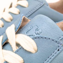 Werner 1911 Bio-Sneaker Eistaucher in hellblau mit Schnürung