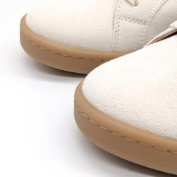 Werner 1911 Bio-Sneaker Eistaucher in Naturweiß Nubuk mit runder Spitze