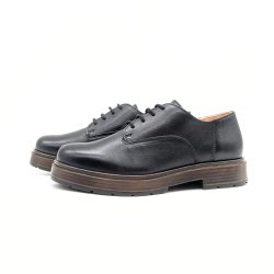 Werner 1911 Bio-Schnürschuh Flusskiebitz in Schwarz