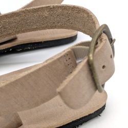 Werner 1911 Bio Sandale Hortensie in Beige mit Schnalle