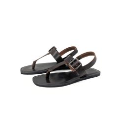 Werner 1911 Bio Sandale Immergrün in Mokka