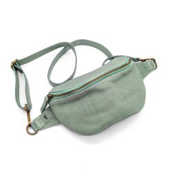Werner 1911 Bio-Hip Bag Kronborg in Mint mit verstellbarem Tragegurt