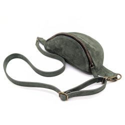 Werner 1911 Bio-Hip Bag Kronborg in Grün mit verstellbarem Tragegurt