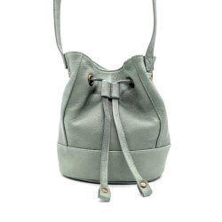 Werner 1911 Bio-Bucket Bag Limburg iin Mint mit verstellbarem Trageriemen