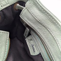 Werner 1911 Bio-Bucket Bag Limburg iin Mint mit Baumwollfutter