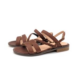 Werner 1911 Bio-Sandale Maiglöckchen in Kastanienbraun