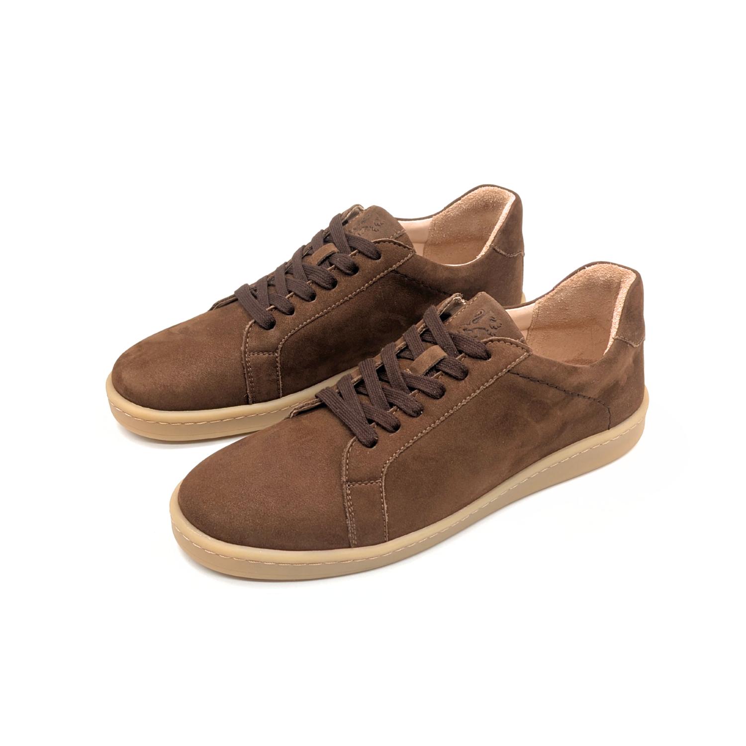 Werner 1911 Bio-Herrensneaker Marabu in braun mit Schnürung