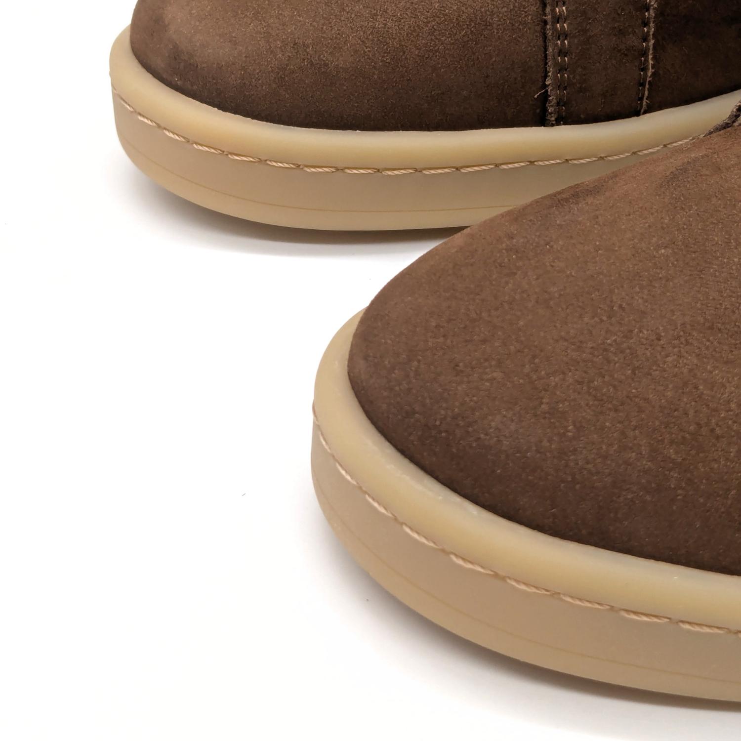 Werner 1911 Bio-Herrensneaker Marabu in braun mit runder Spitze