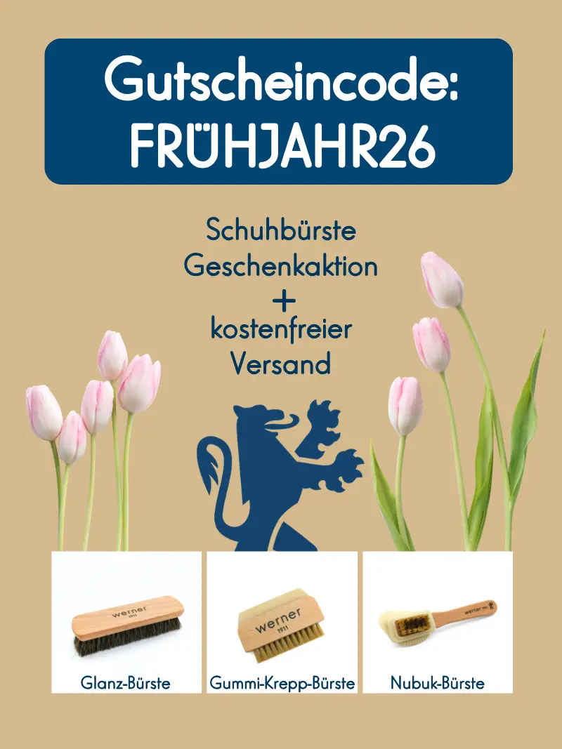 Werner 1911 Frühjahr/Sommer 2026 Aktion Frühjahrsputz, Bürste geschenkt und kostenloser Versand