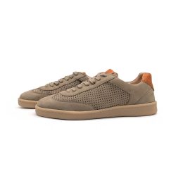 Werner 1911 Bio-Herrensneaker Sperber in Taupe
