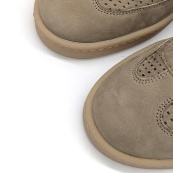 Werner 1911 Bio-Herrensneaker Sperber in Taupe mit runder Spitze