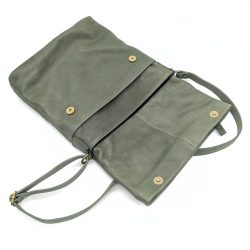 Werner 1911 Bio-Tasche Staffenburg in Grün mit viel Platz, Reißverschuss und Magnetschließe