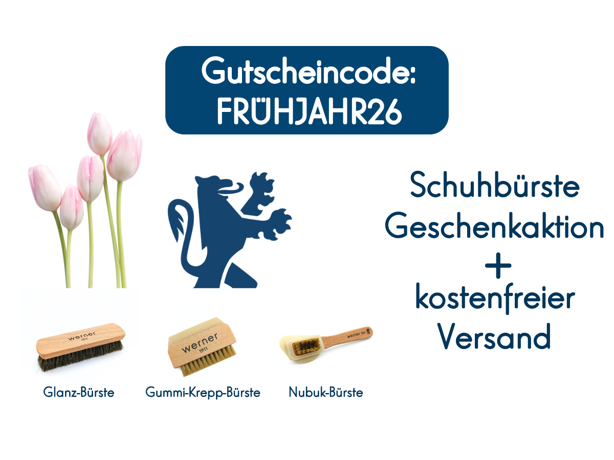 Werner 1911 Frühjahr/Sommer 2026 Aktion Frühjahrsputz, Bürste geschenkt und kostenloser Versand
