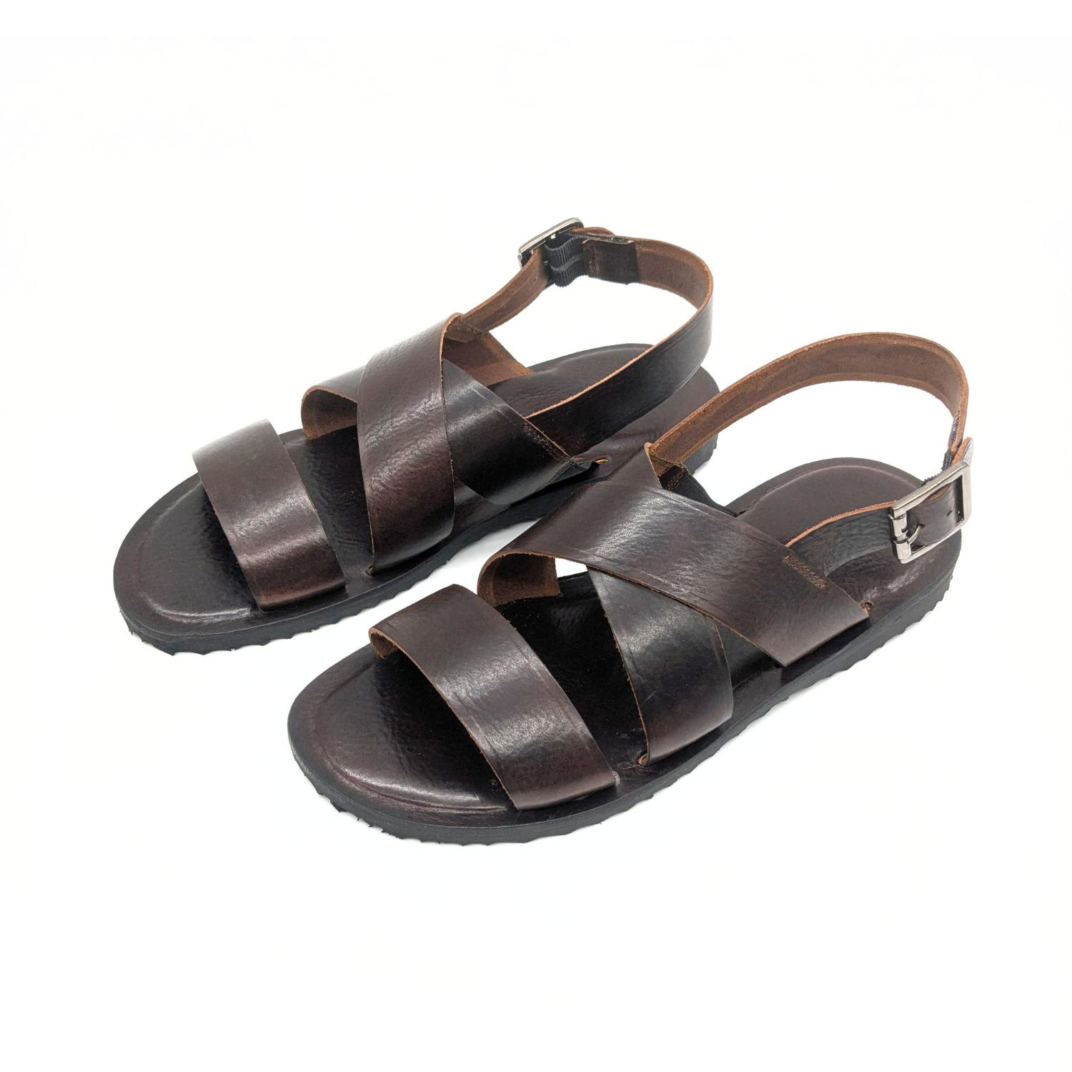 Werner 1911 Bio-Sandale Thymian aus starkem Nappa Plus Leder