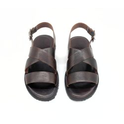 Werner 1911 Bio-Sandale Thymian in Mokka rustikal