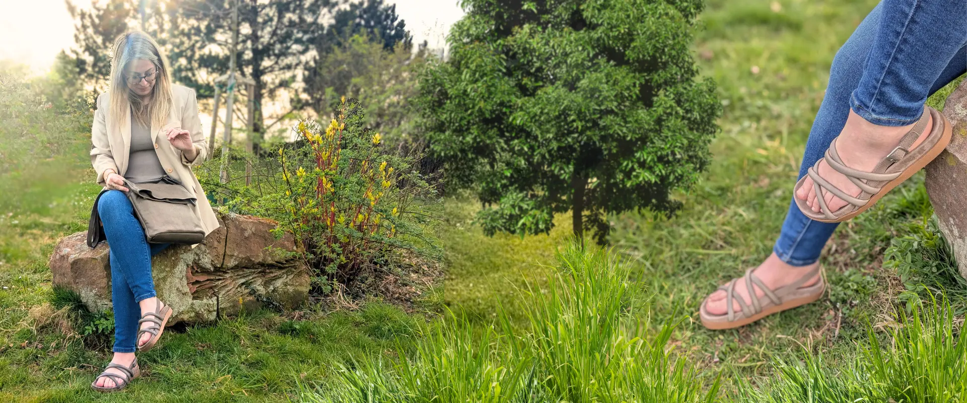 Werner 1911 FS26 Banner Damen-Sandale Liguster