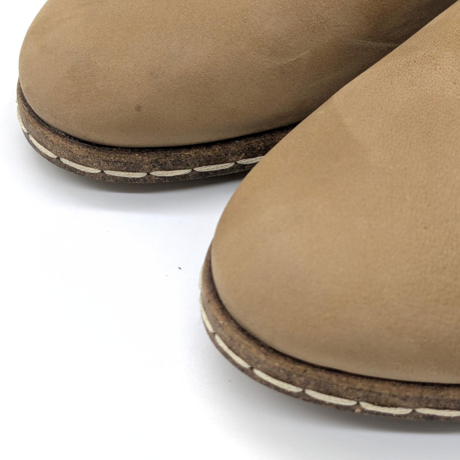 Werner 1911 Bio-Slipper in karamell mit runder Spitze