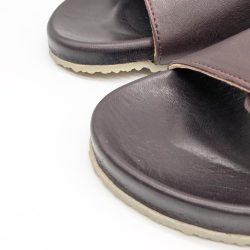 Werner 1911 Bio-Pantolette Iris in Bordeaux mit runder Spitze