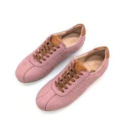 Werner 1911 Bio-Sneaker Gimpel in altrosa mit Naturlederfutter
