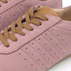 Werner 1911 Bio-Sneaker Gimpel in altrosa mit Schnürung