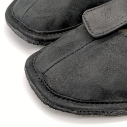 Werner 1911 Bio-Ballerina Rosenkäfer in schwarz mit Karree Spitze