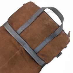 Werner 1911 Bio-Rucksack Sooneck in Mokka/Cognac mit Trageriemen