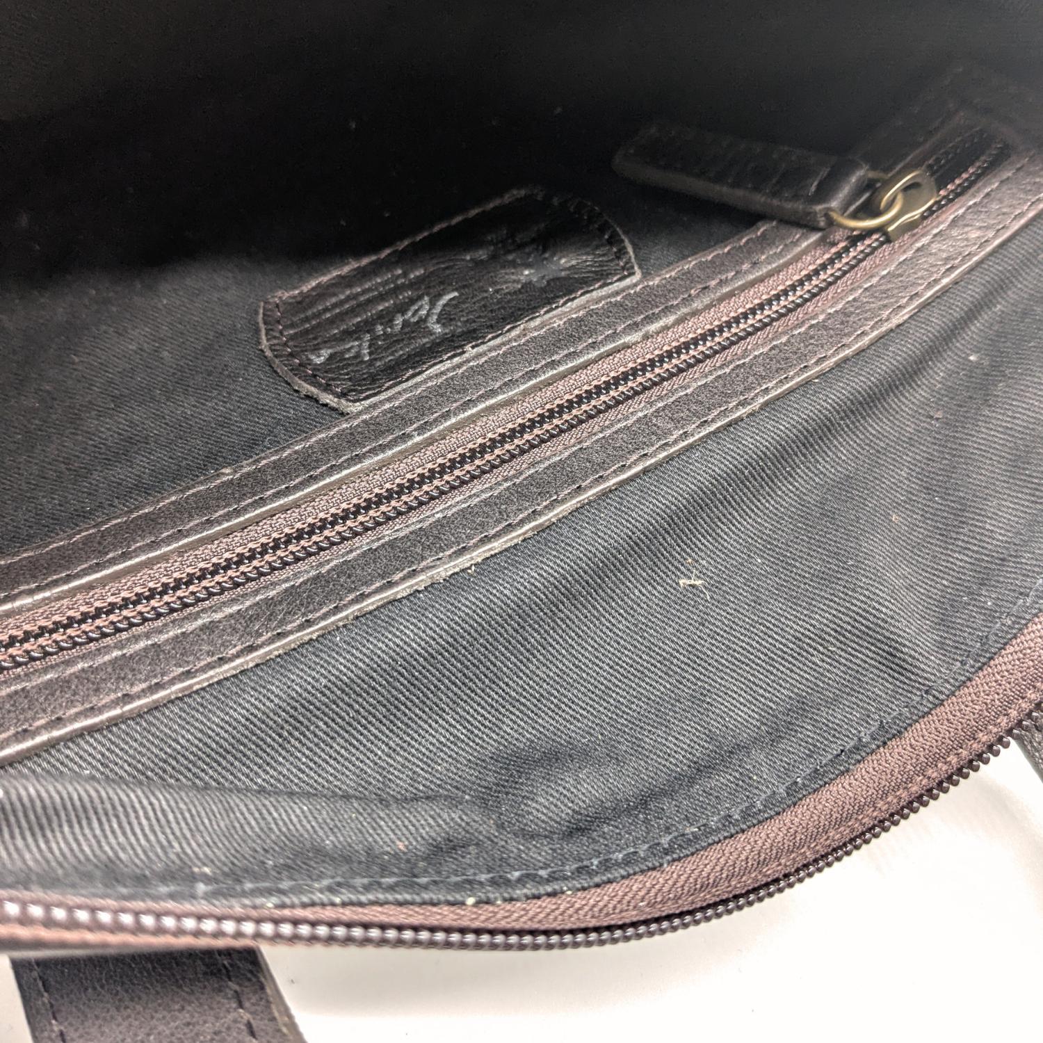 Werner 1911 Bio-Rucksack Sooneck in Mokka/Cognac mit Innenfach mit Reißverschluss
