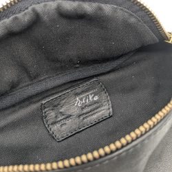 Werner 1911 Bio Hip Bag Kronborg in schwarz mit Futter aus Bio-Baumwolle