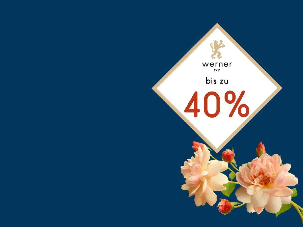 Werner 1911 Tablet Banner Summer Sale bis zu 40 Prozent Rabatt